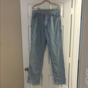 Wrangler Light Blue Straight Leg Pants